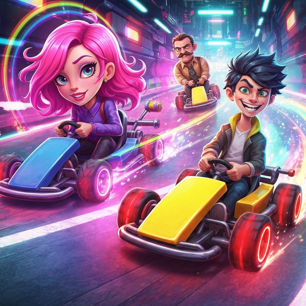 Glitch Karts Game